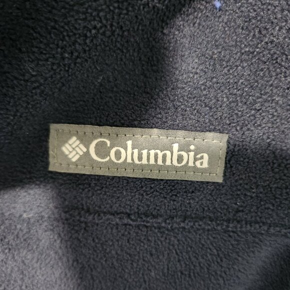 Columbia NEW Women's Lake Aloha Navy Blue Half Zip Pullover Fleece- Medium - Picture 4 of 8